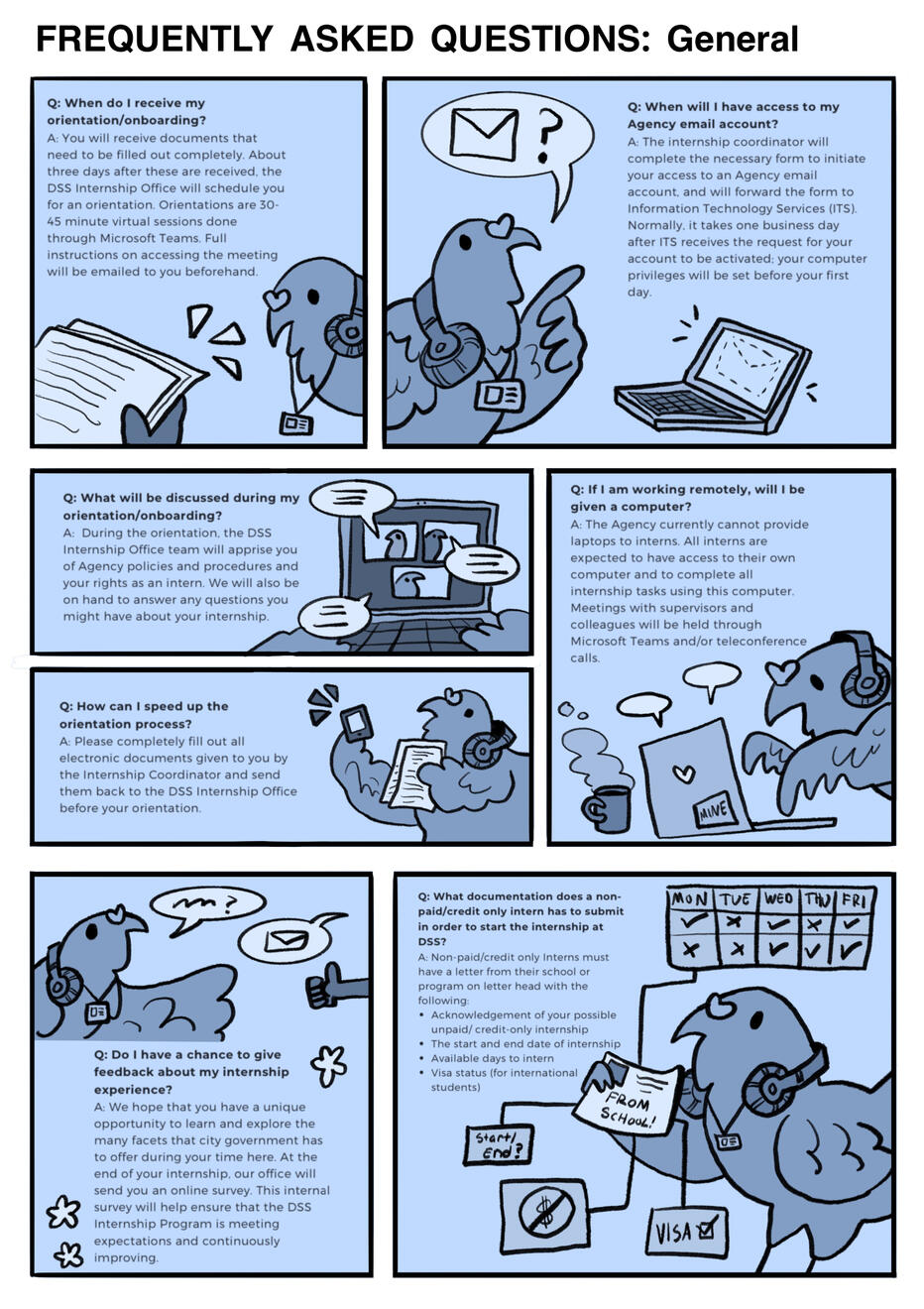 DCAS FAQ Page for PSC Handbook Project | lilianammrusso@gmail.com | Lily Russo