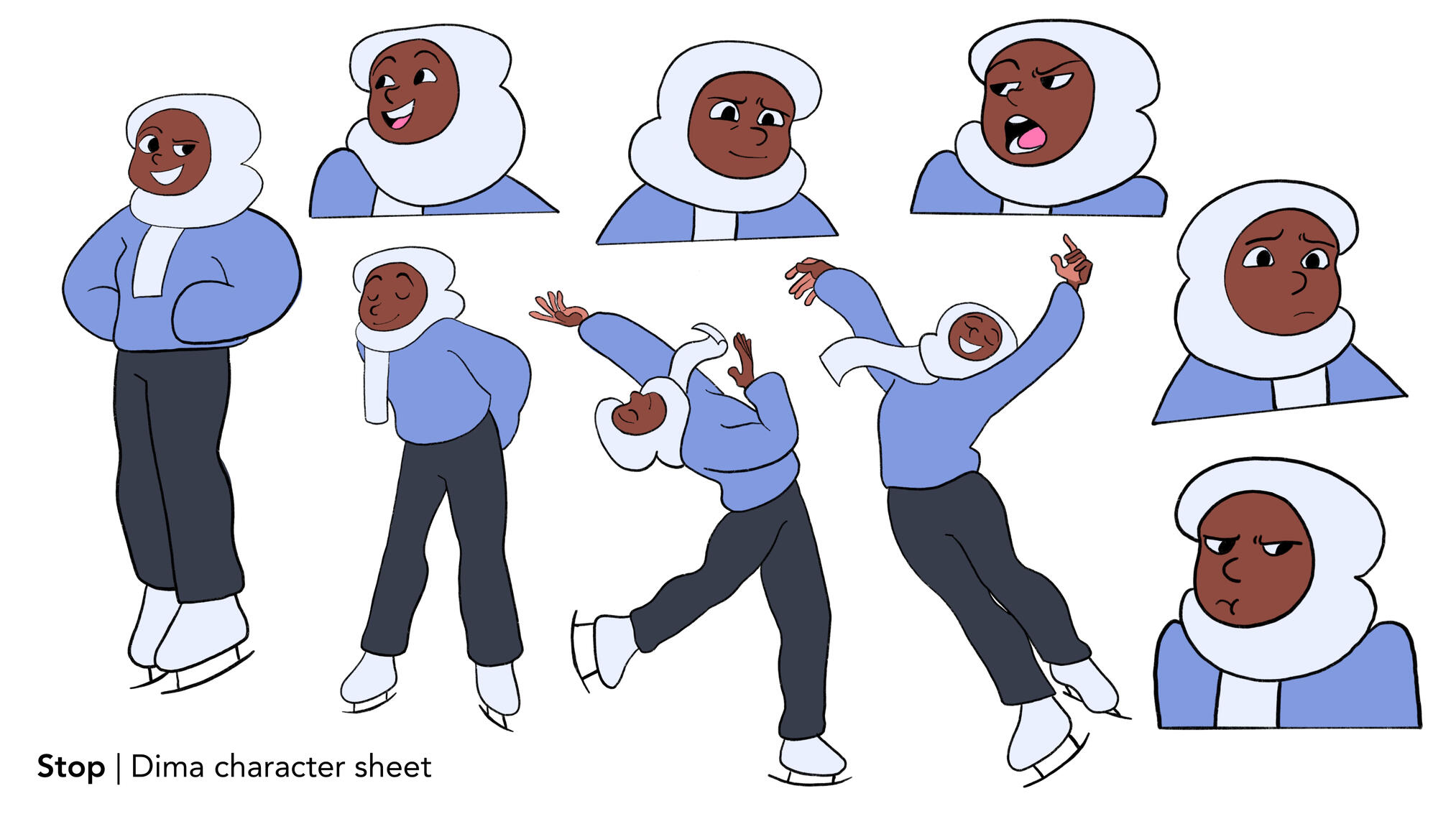 “Stop" Character Sheet (junior film) | lilianammrusso@gmail.com | Lily Russo
