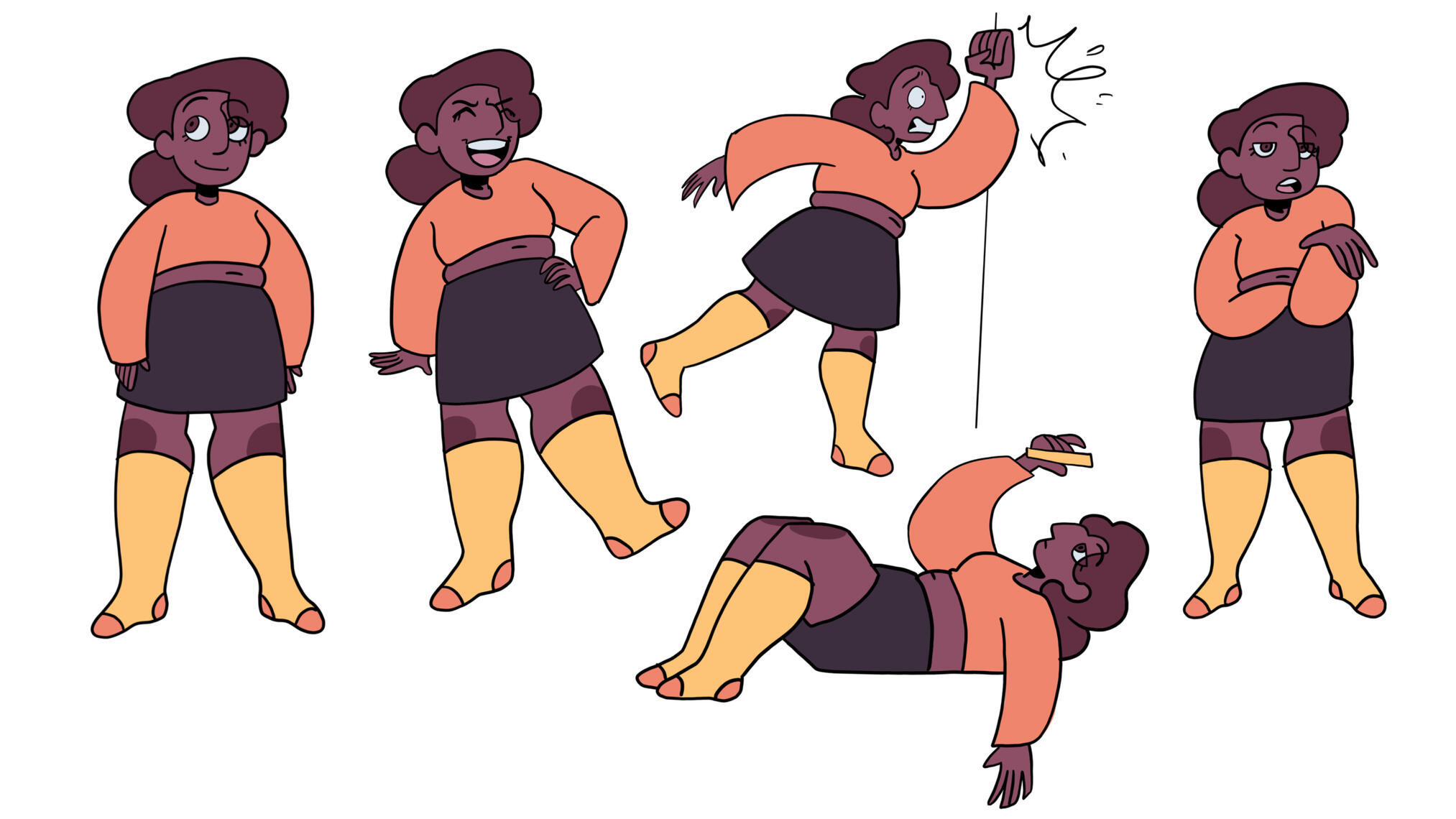 Character Posing for “Tell-Tale" | lilianammrusso@gmail.com | Lily Russo