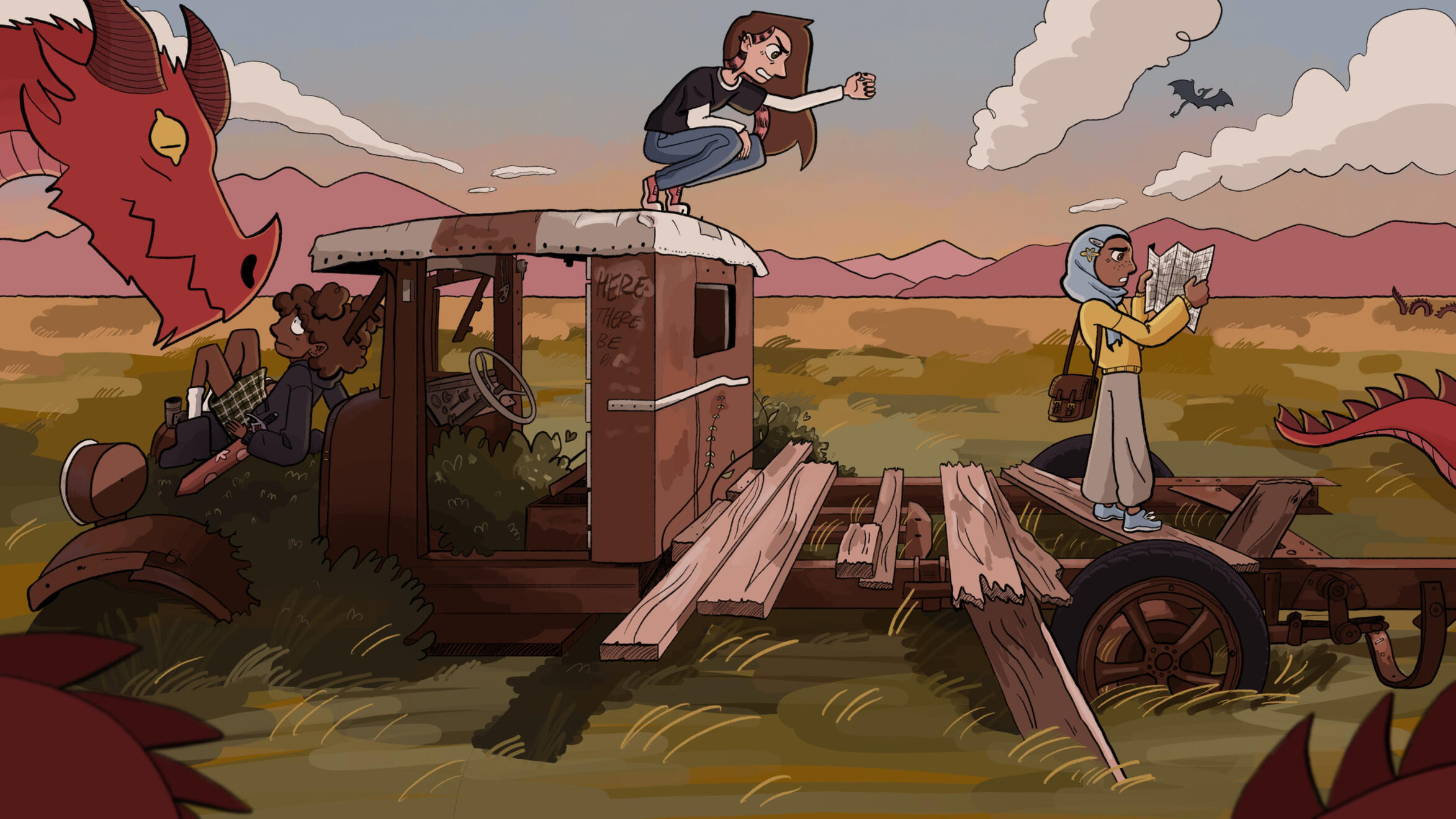 Here There Be Dragons | lilianammrusso@gmail.com | Lily Russo