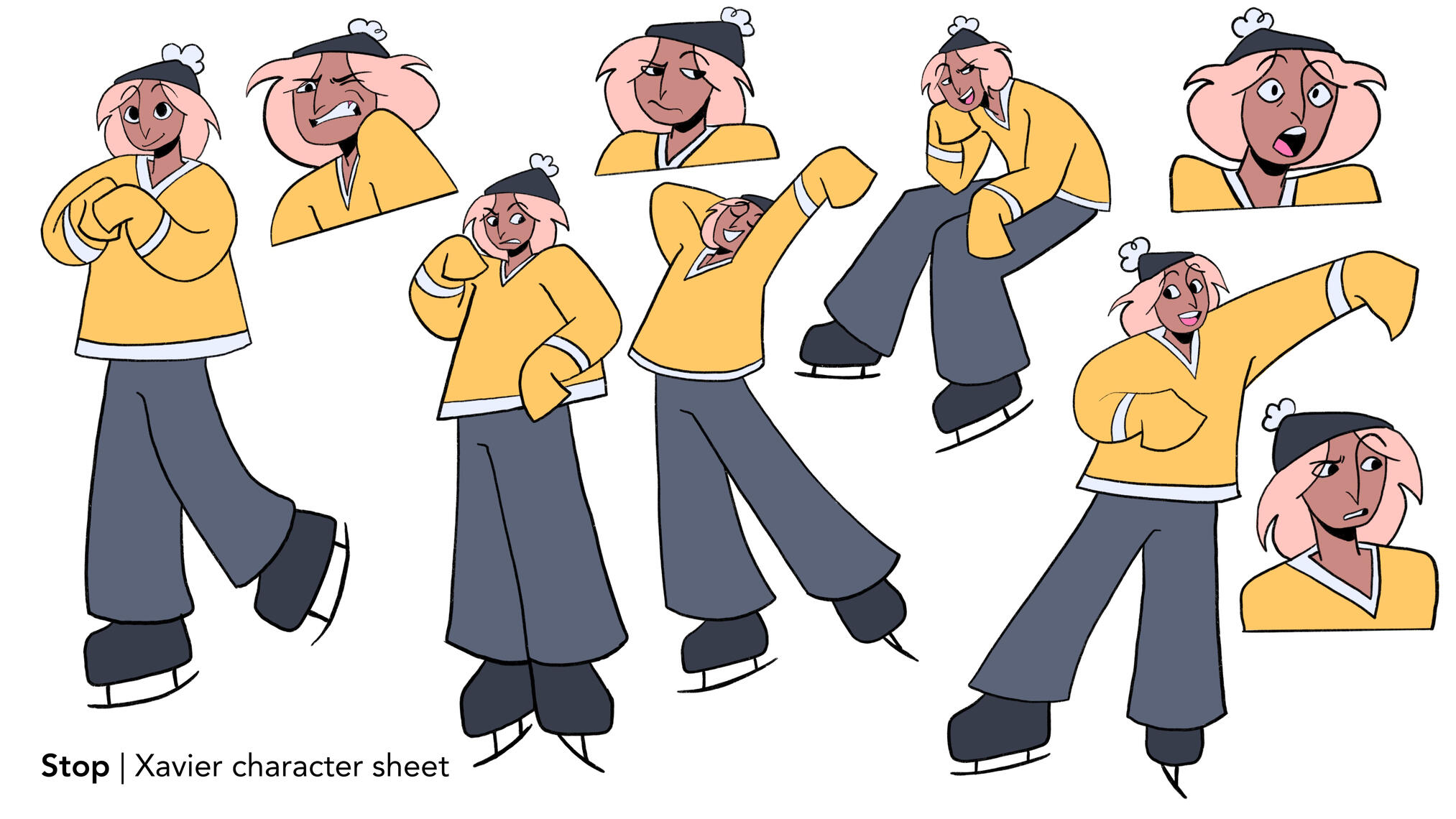 “Stop" Character Sheet (junior film) | lilianammrusso@gmail.com | Lily Russo