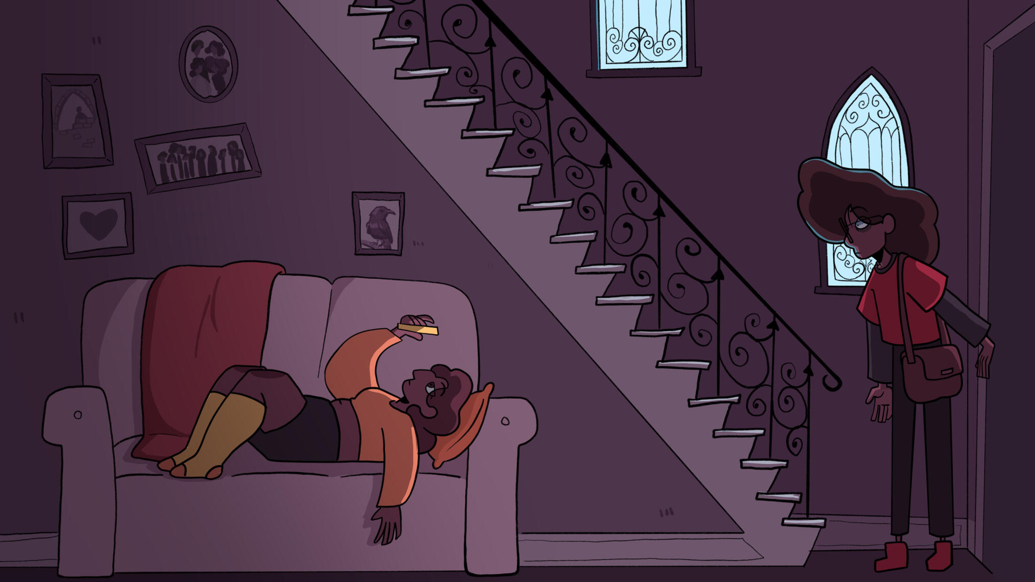 Style Frame for “Tell-Tale" | lilianammrusso@gmail.com | Lily Russo